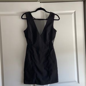 Black cocktail dress